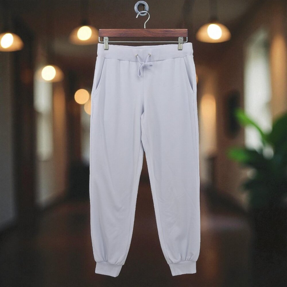 The Drop Soft Modal Blend Drawstring Joggers Lilac Purple Pants Small